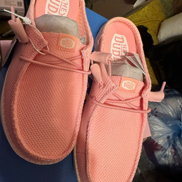 Hey Dude Shoes - Hey Dude Pink Loafers